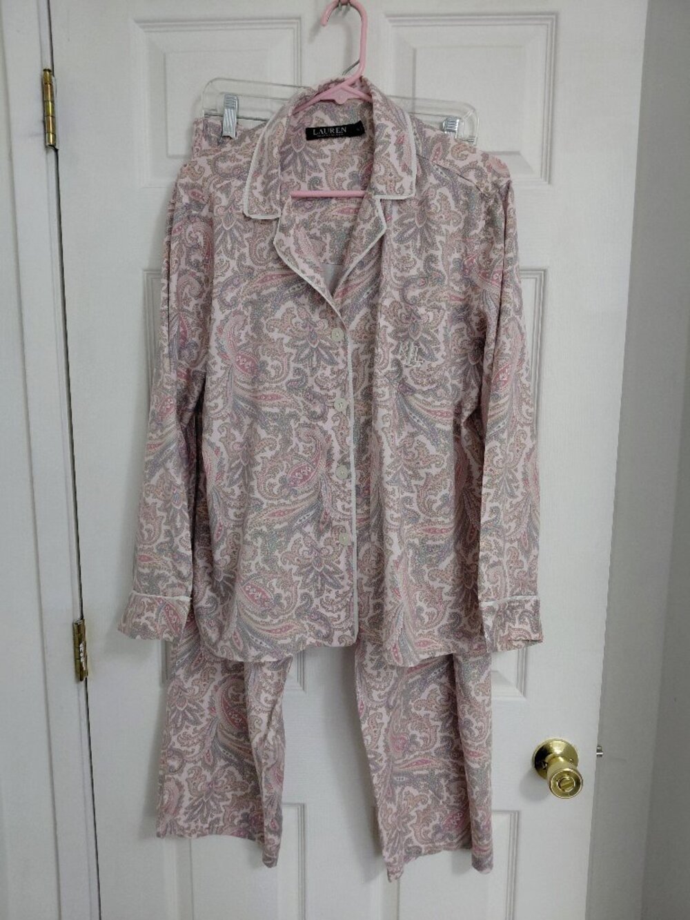 Ralph Lauren Paisley Pajamas